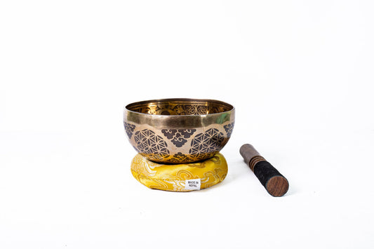 Life of Flower Chakra Singing Bowl