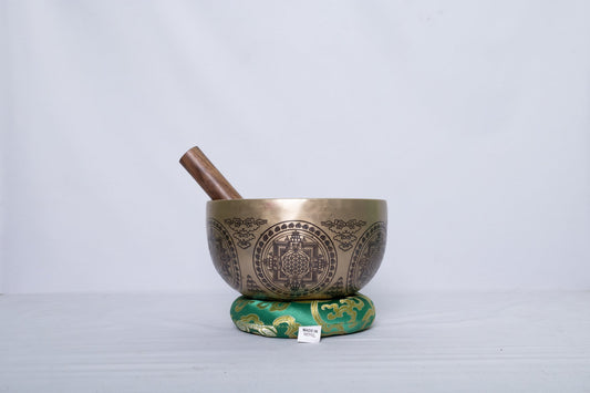 Mandala Buddha Singing Bowl
