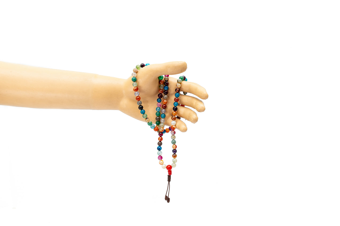 Agate Colourful Stone 108 Bead Mala