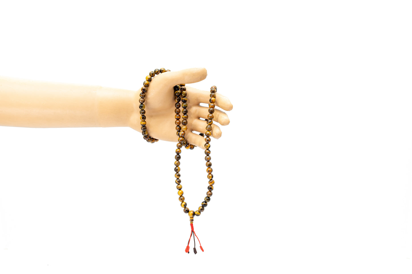 Tiger's Eye Beads 108 Bead Mala