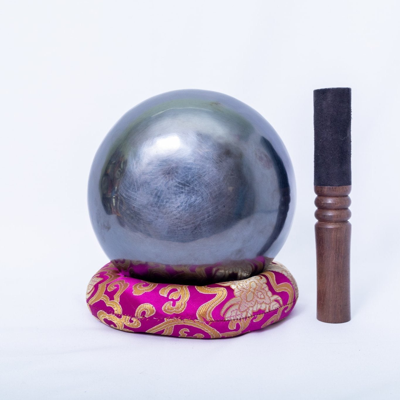 Black Handmade Tibetan Singing Bowl