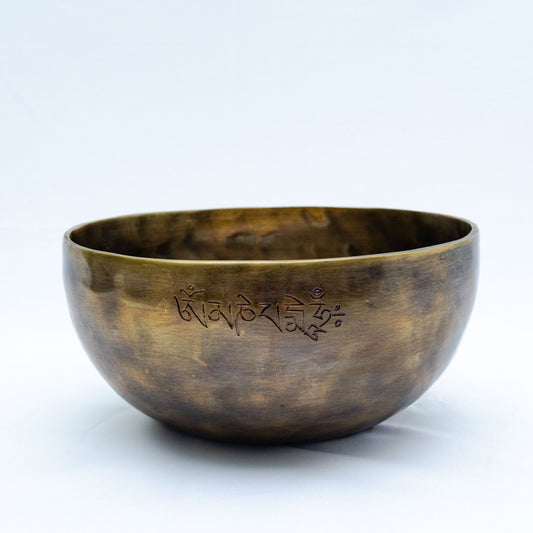 Full Moon Handmade Tibetan Singing Sound Bowl