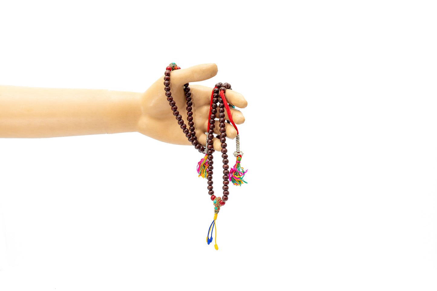 Wood Mala With Counter