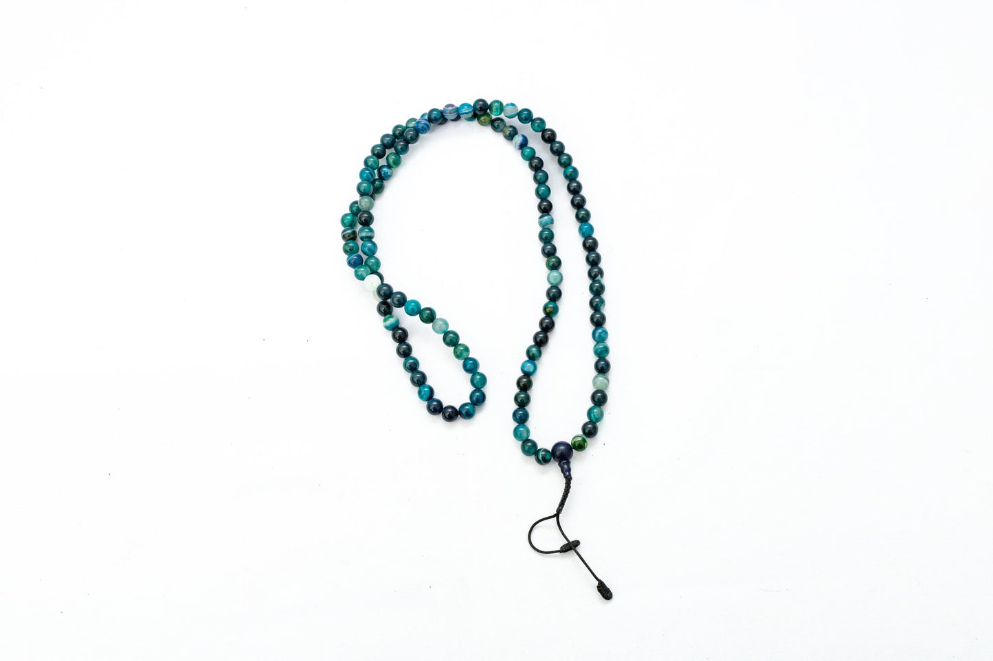 Agate Turquoise 108 Bead Mala