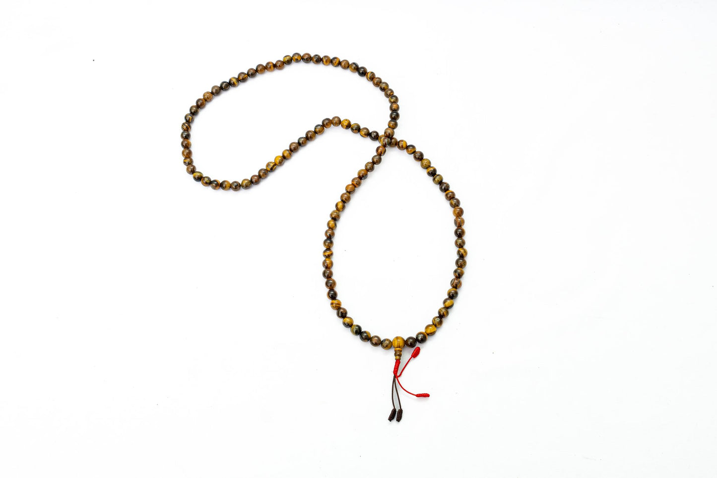 Tiger's Eye Beads 108 Bead Mala