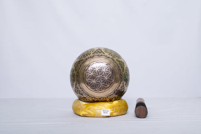 Life of Flower Chakra Singing Bowl