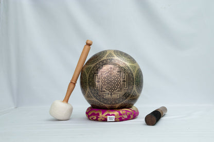 Mandala Grounding Singing Bowl