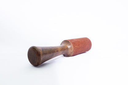 Brown singing bowl mallet