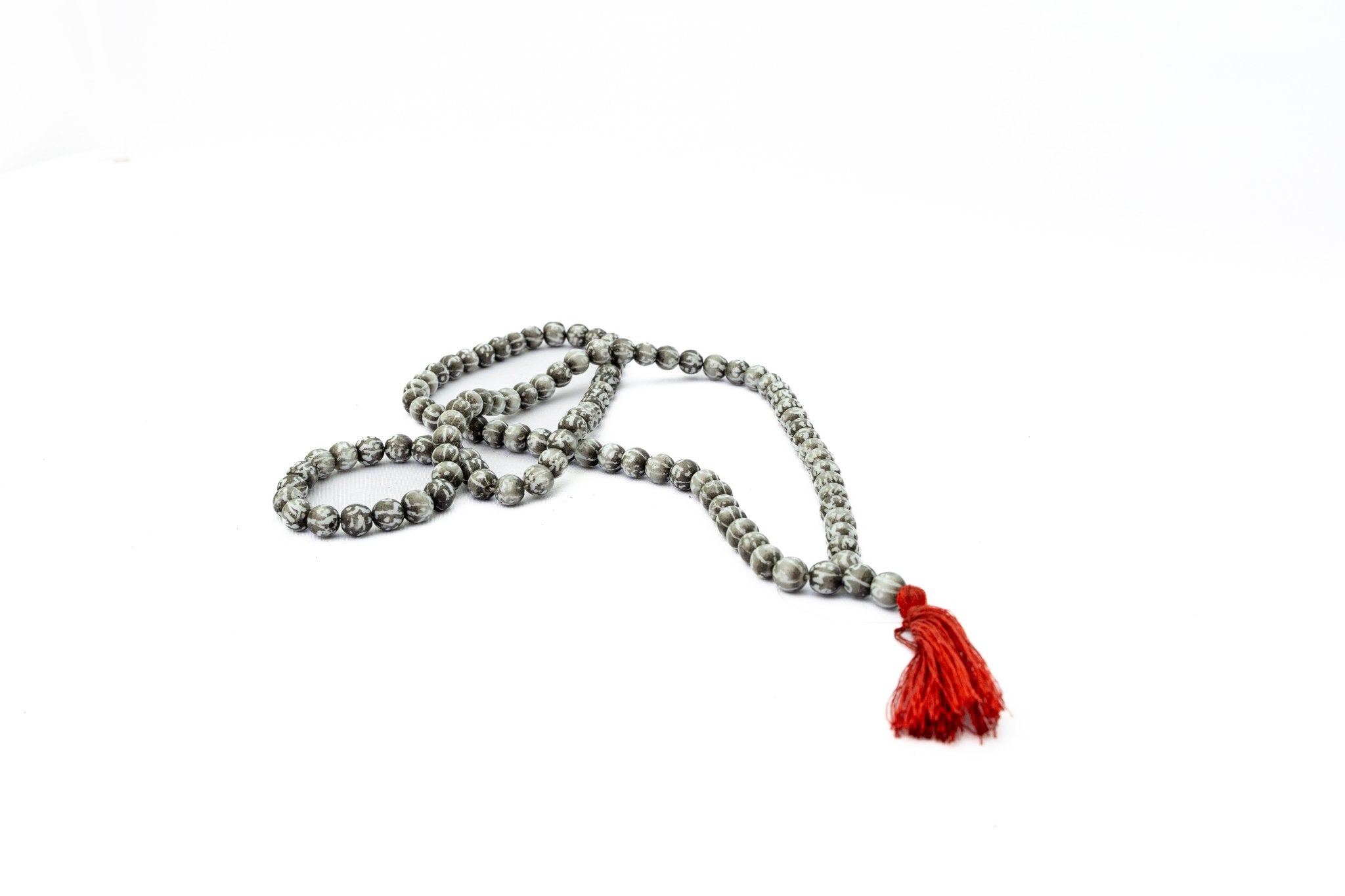 Hum Shell Om Mane Padme Hum Mala, Sea Shell 108 Bead Mala – Mindful Store